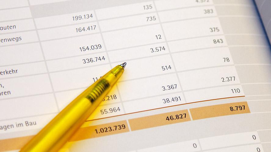 Geschäftsberichte und Zahlenspiegel