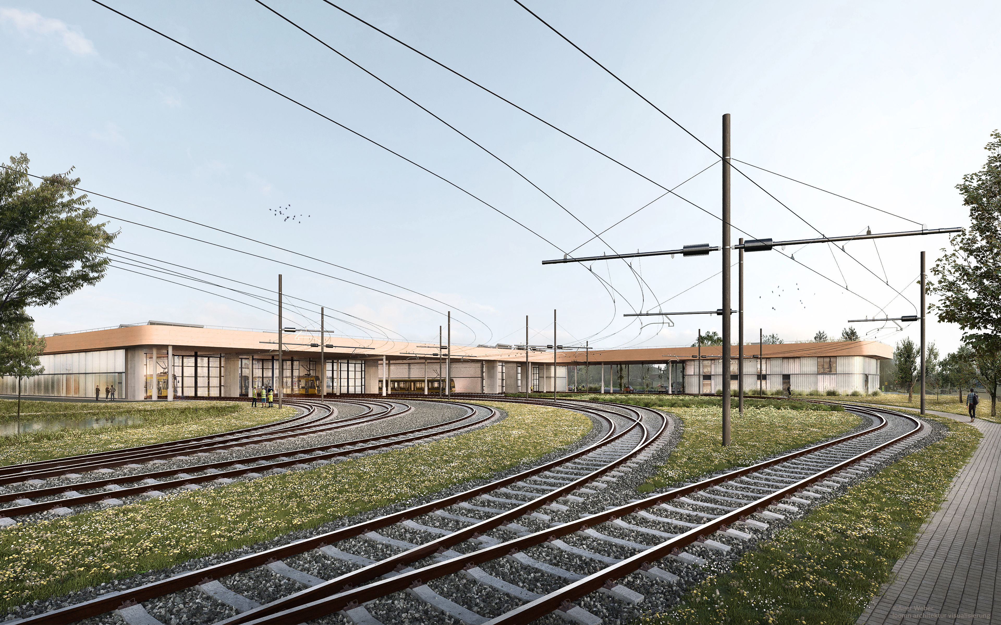 Stadtbahnbetriebshof Dienst- & Sozialgebäude Planung