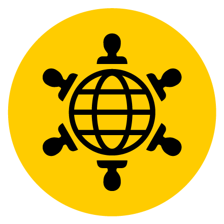 " "