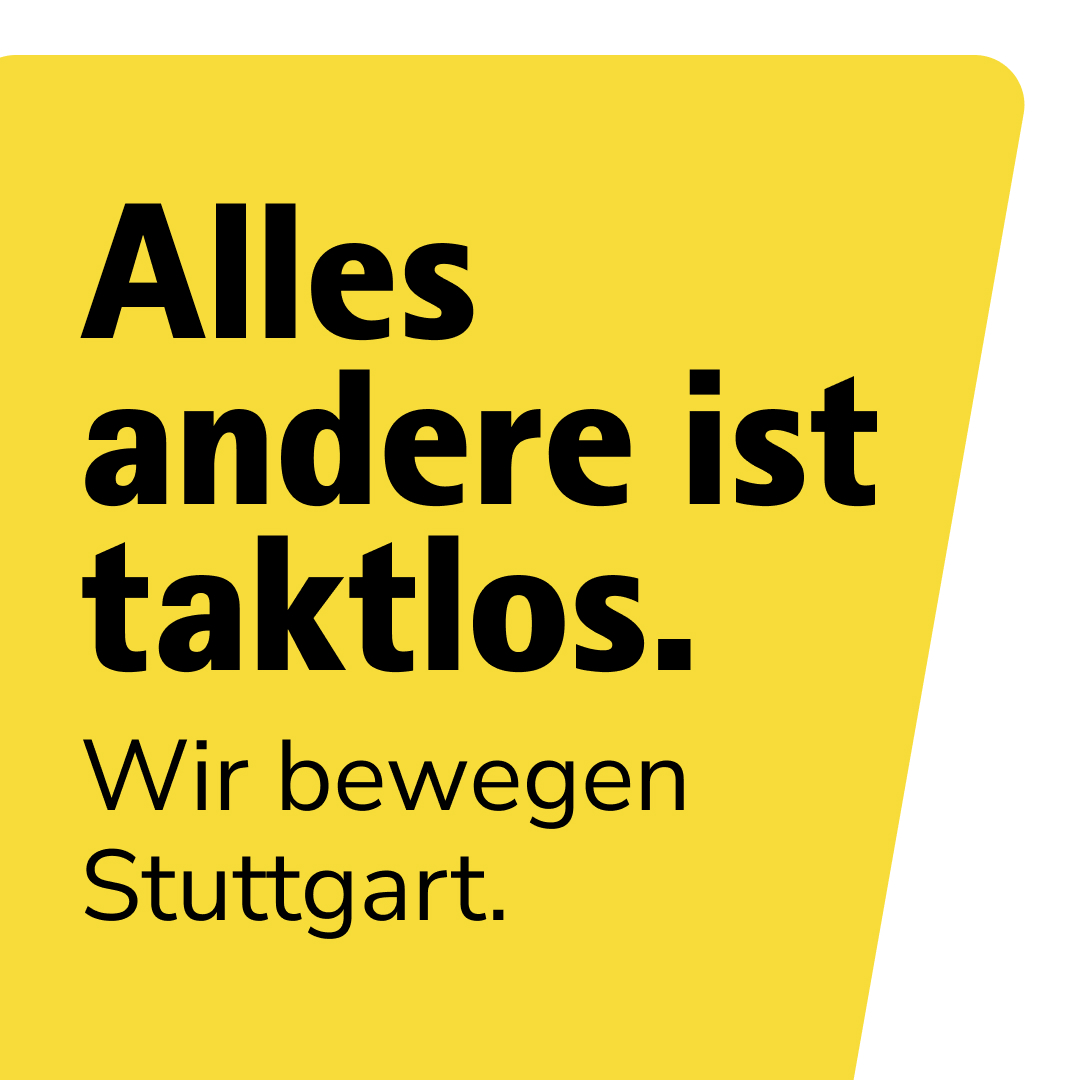 Image-Kampagne Taktlos " "