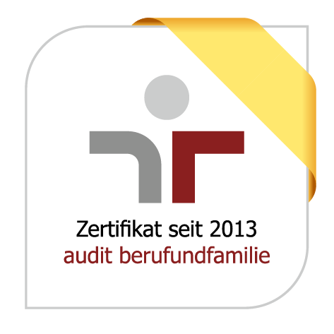 Zertifikat Audit Beruf und Familie seit 2013